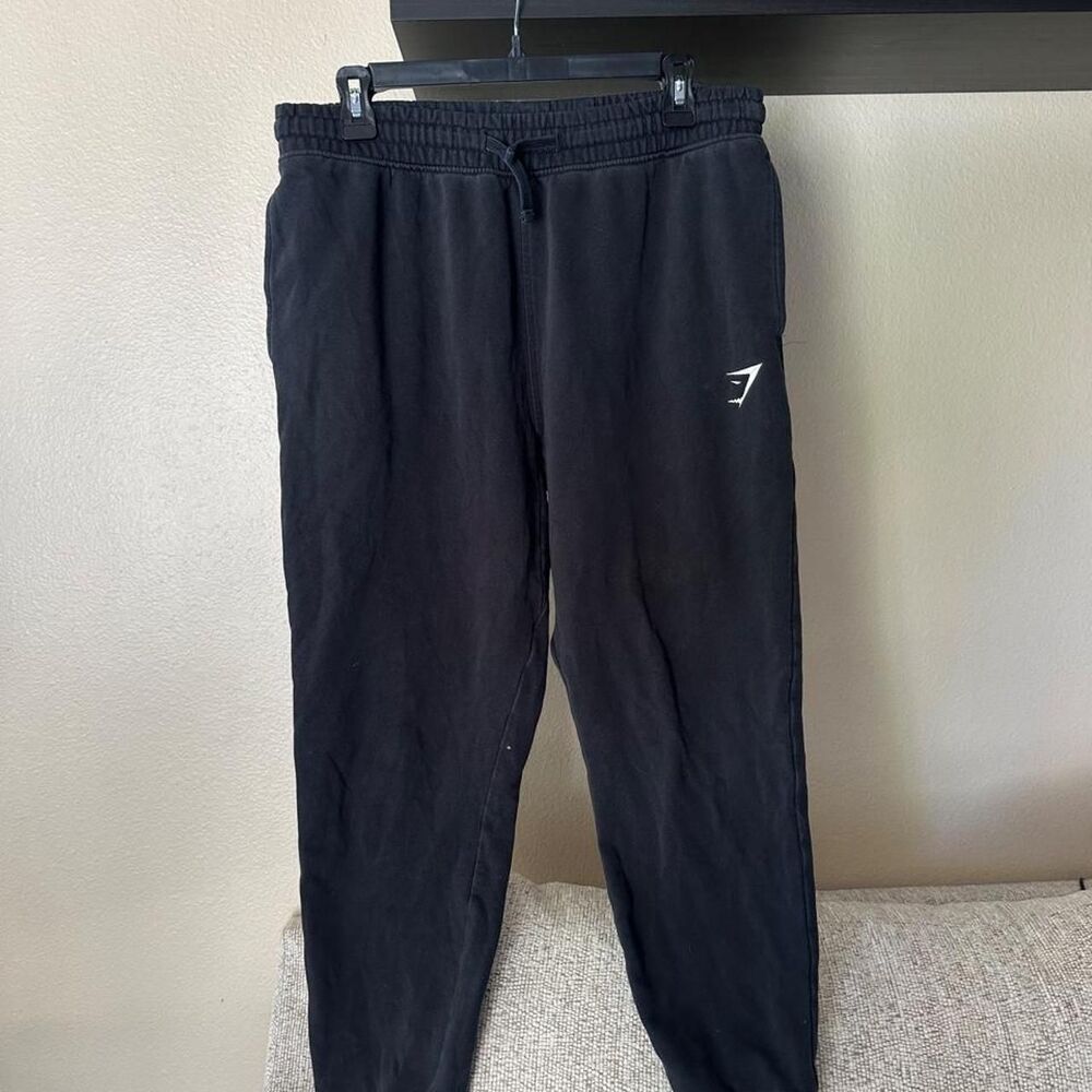 Gymshark Men's Black Joggers-tracksuits